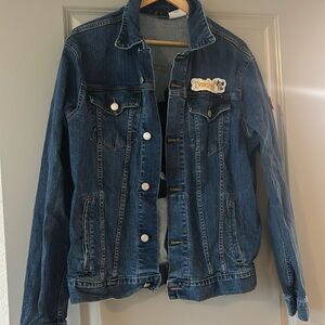 Disney Mickey patch Jean jacket